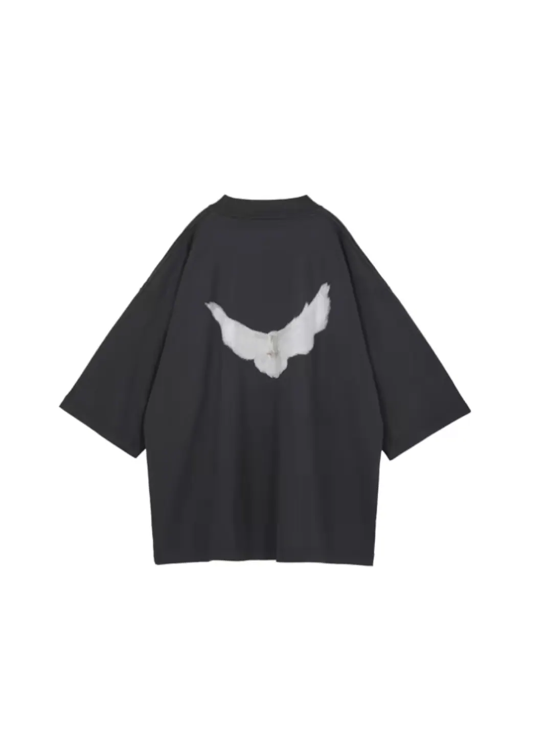 Футболка Yeezy Gap Engineered by Balenciaga SS22 Dove с рукавом 3/4 — изображение 1 из 1, серый