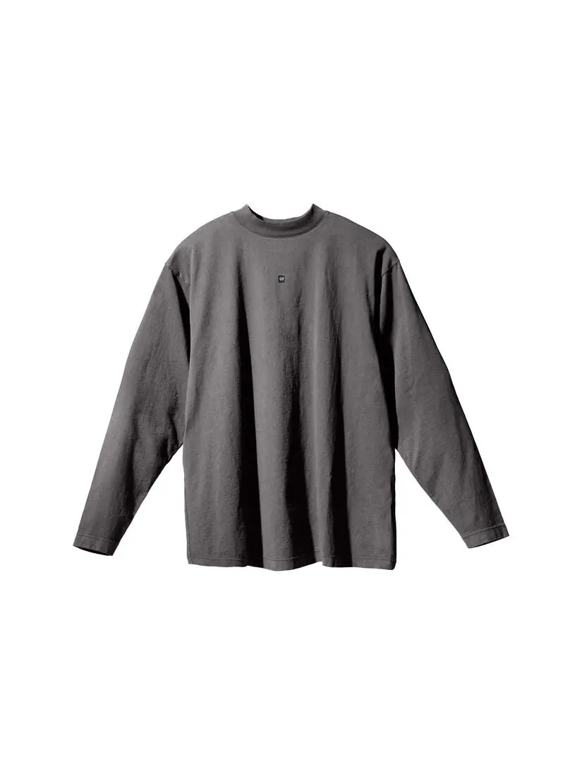 Лонгслив Yeezy Gap X Balenciaga Logo — изображение 1 из 9, серый
