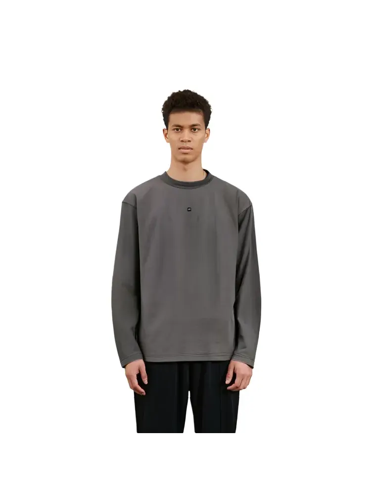 Лонгслив Yeezy Gap X Balenciaga Logo — изображение 6 из 9, серый
