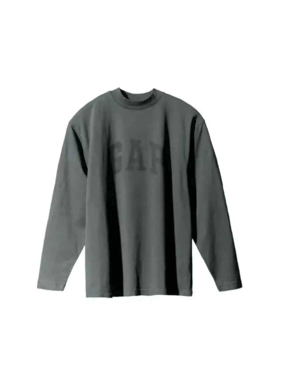 Топ Yeezy Gap Engineered by Balenciaga SS22 Dove Long Sleeve Tee 'Dark Green' — изображение 2 из 2, зеленый