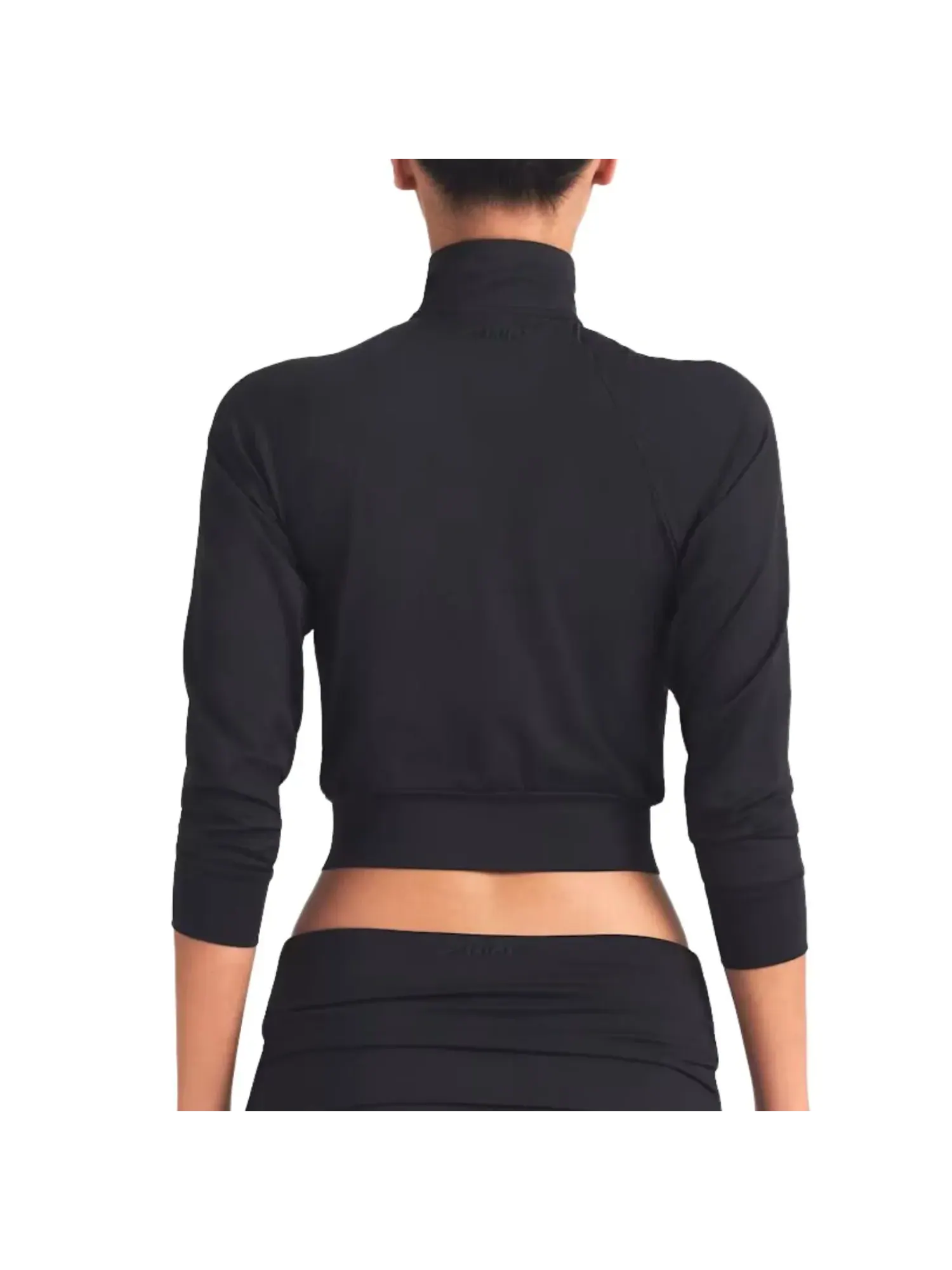 Куртка (WMNS) Nike x SKIMS Airy Track Jacket 'Obsidan' — изображение 3 из 3, черный