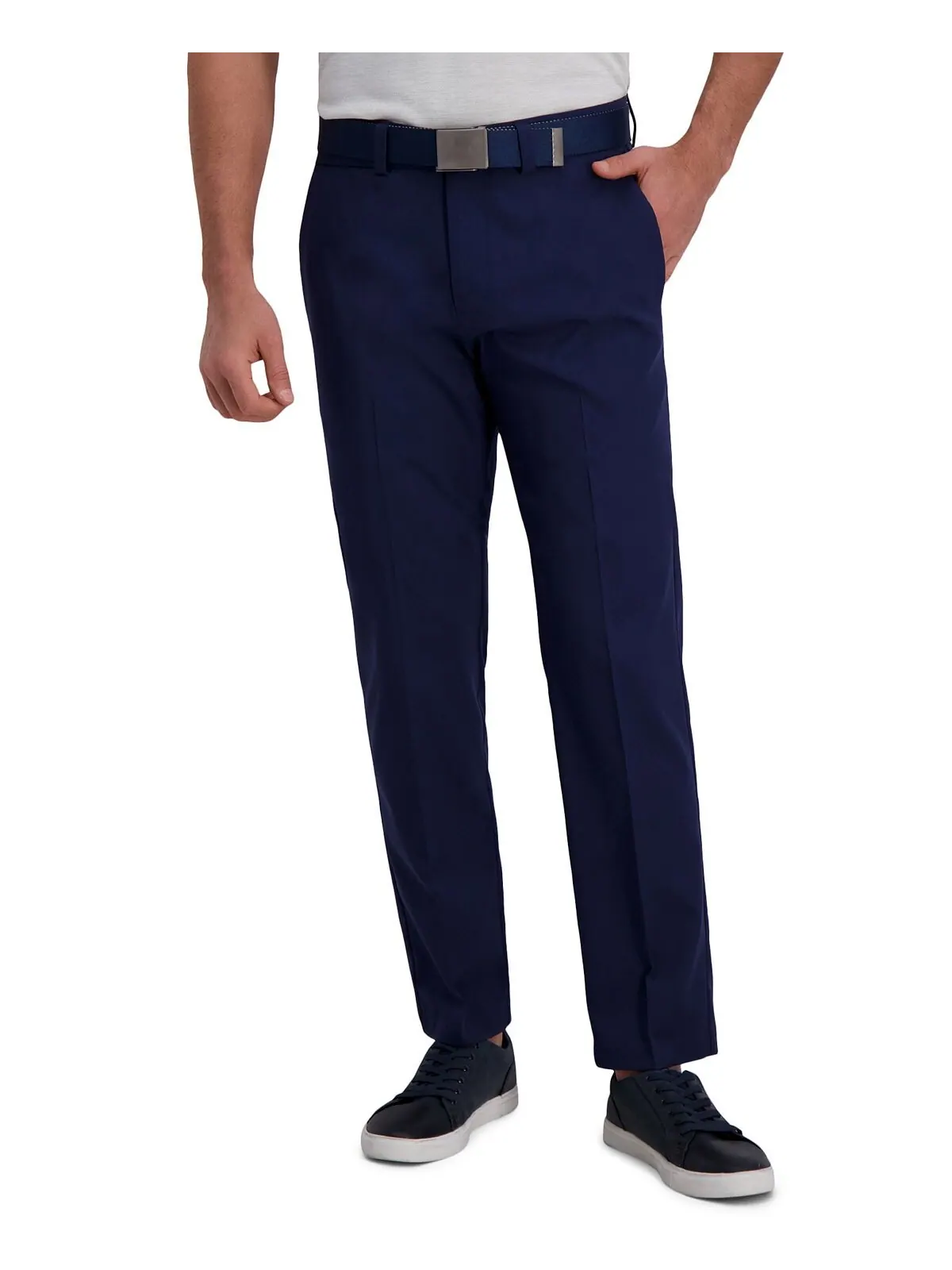 Плоские передние брюки cool right performance flex straight fit Haggar