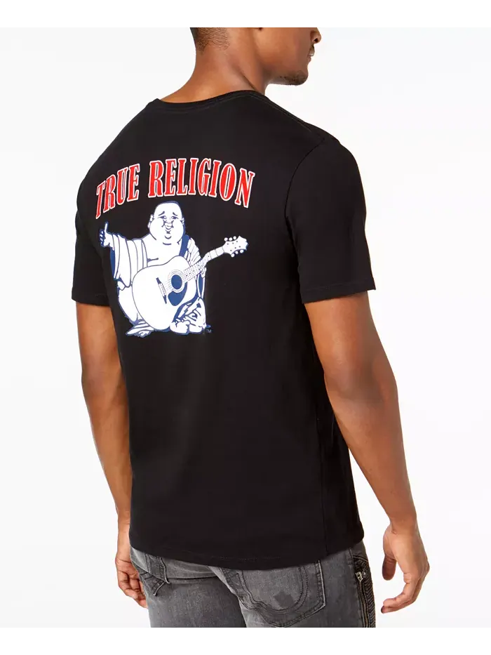 Мужская футболка с коротким рукавом и логотипом Buddha True Religion