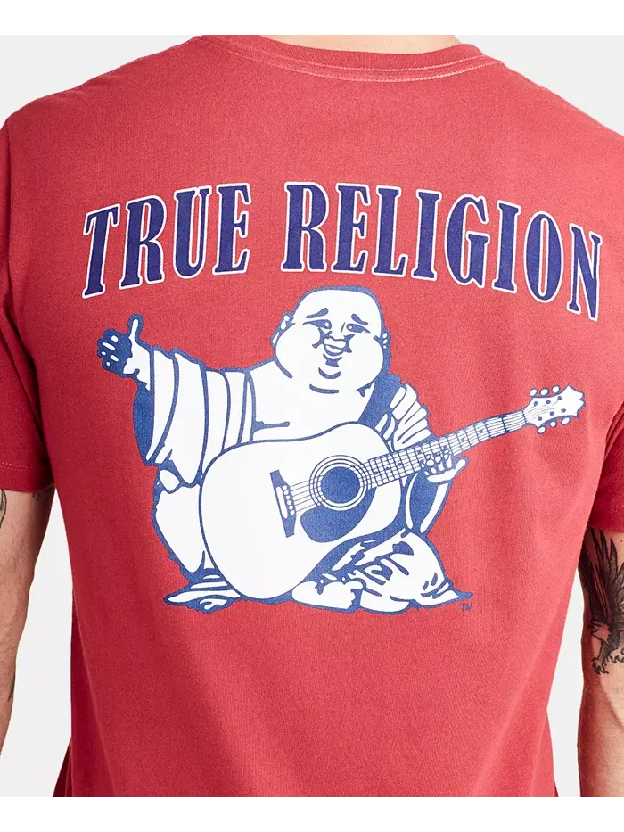 Мужская футболка с коротким рукавом и логотипом Buddha True Religion