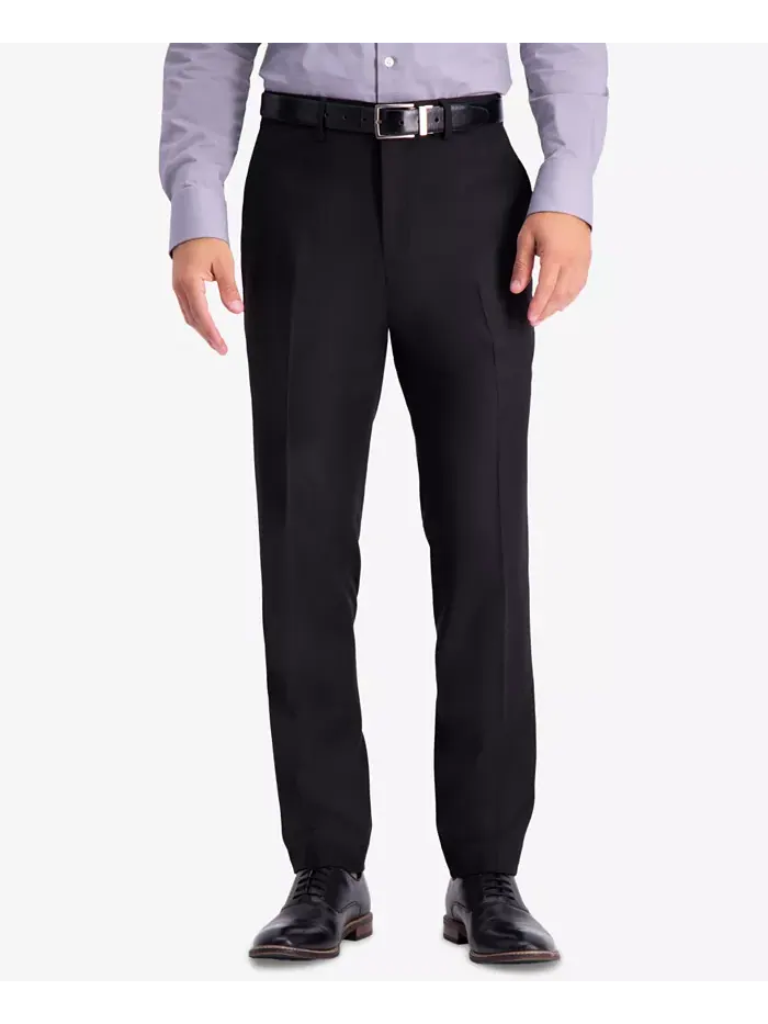 Мужские классические брюки Premium Textured Weave Slim-Fit с эффектом стрейч Kenneth Cole Reaction