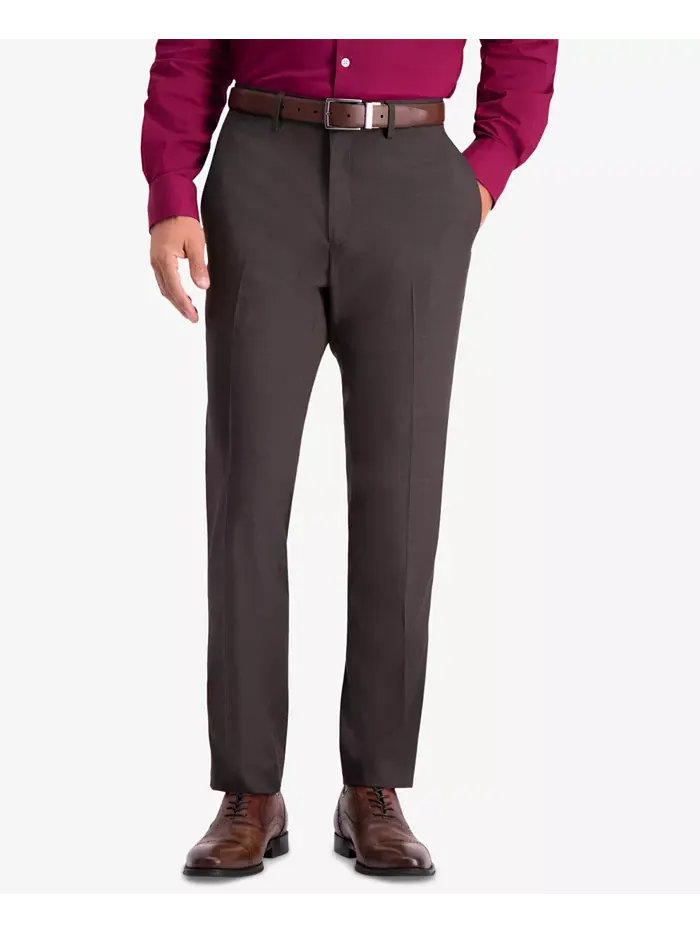Мужские классические брюки Premium Textured Weave Slim-Fit с эффектом стрейч Kenneth Cole Reaction
