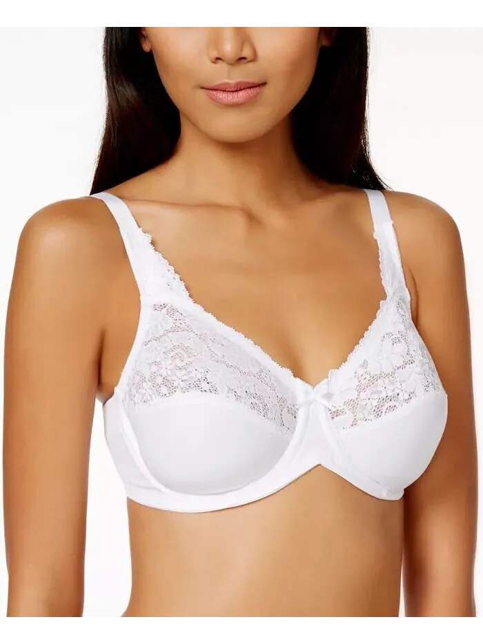 Бюстгальтер Minimizer Comfort Lace на косточках 428 Lilyette — белый