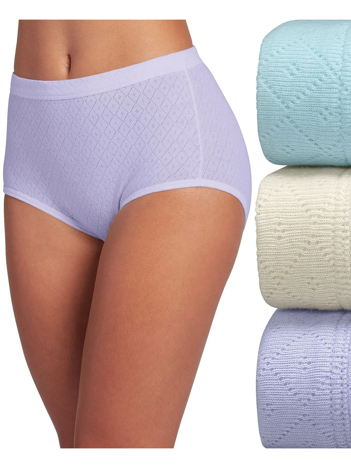 Комплект нижнего белья Elance Breathe Brief, 3 шт., 1542, увеличенные размеры Jockey