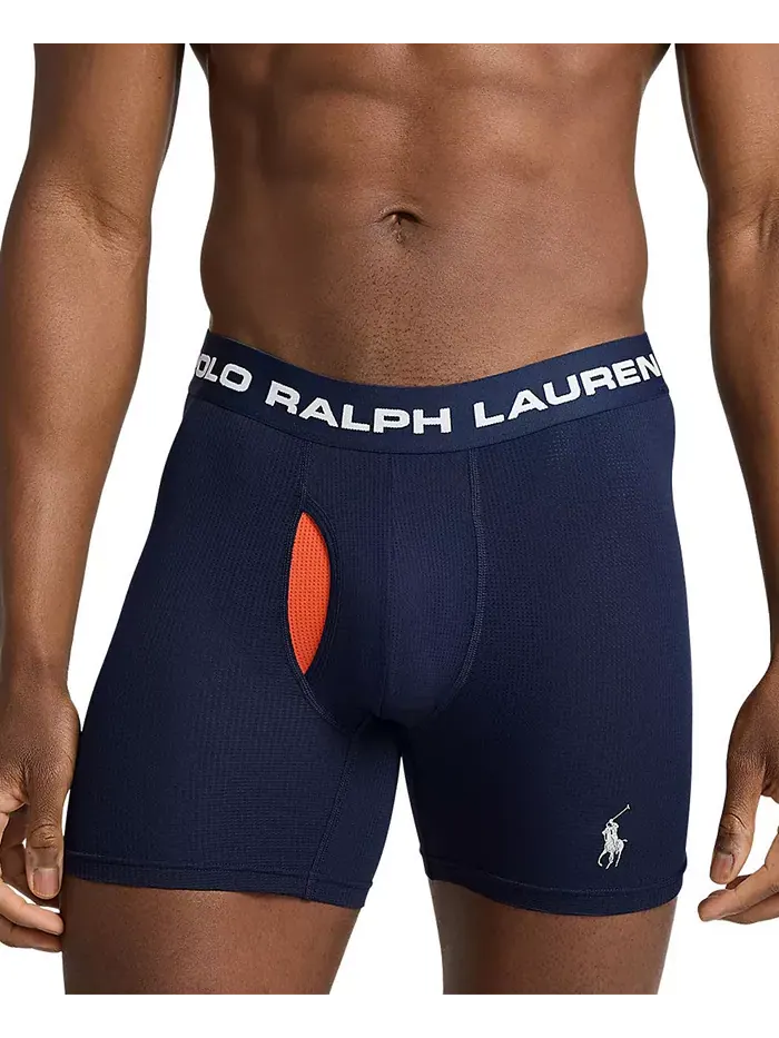 Комплект трусов Polo Ralph Lauren Perfect Pouch Boxer, 3 предмета — изображение 7 из 9, серый