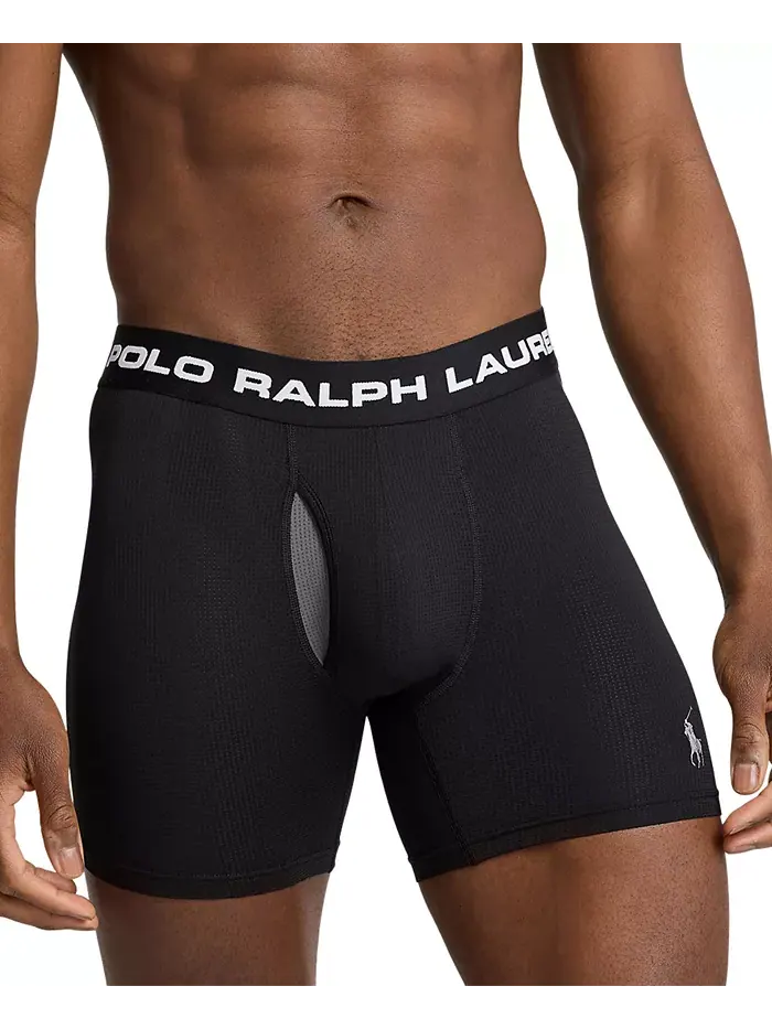 Мужские боксеры Perfect Pouch, 3 шт Polo Ralph Lauren — изображение 4 из 10, красный