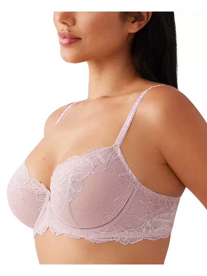 Женский бюстгальтер с чашками на косточках Vivid Attraction 851384 Wacoal — изображение 2 из 3, бежевый
