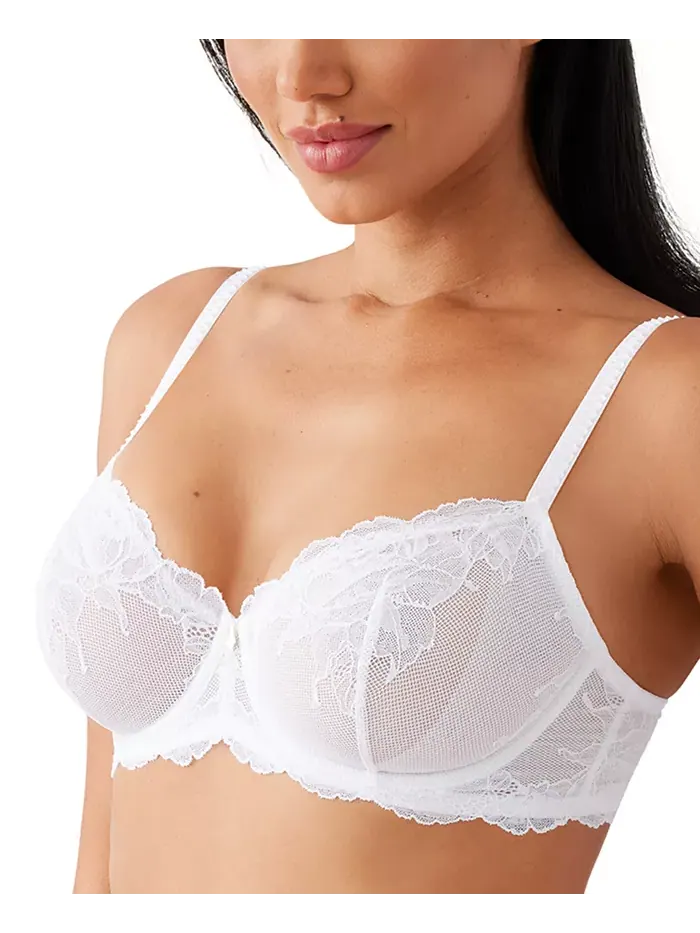 Женский бюстгальтер с чашками на косточках Vivid Attraction 851384 Wacoal — изображение 2 из 3, белый