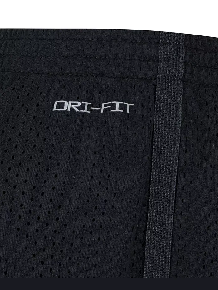 Шорты для мальчиков Dri-FIT Logo Mesh Pull-On Nike — изображение 5 из 5, черный