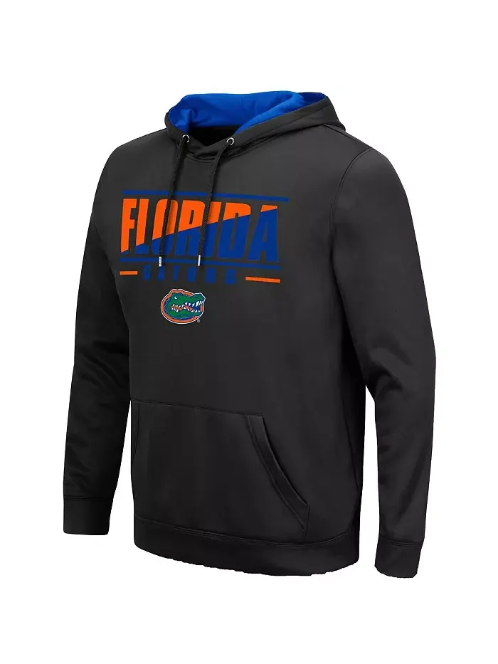 Мужская толстовка с капюшоном Florida Gators Slash Stack 2.0 Colosseum — изображение 3 из 3, королевский