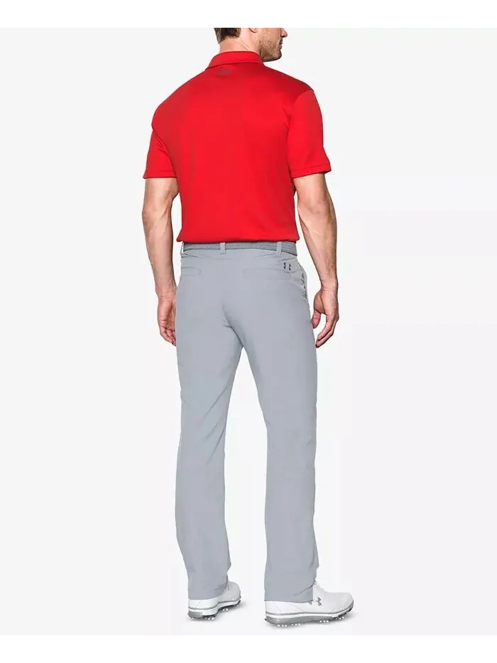Мужская футболка-поло Tech Tech Under Armour — изображение 2 из 5, красный