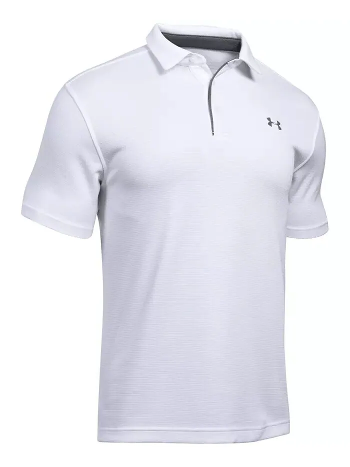 Мужская футболка-поло Tech Tech Under Armour — изображение 3 из 4, белый