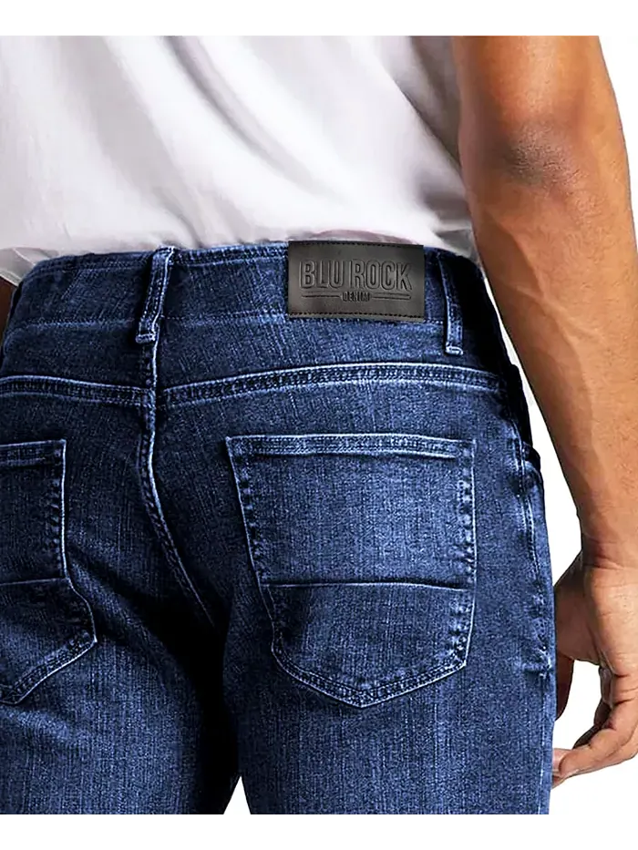 Мужские джинсы Flex Stretch Slim Straight, набор из 2 штук Blu Rock — изображение 3 из 7, мульти