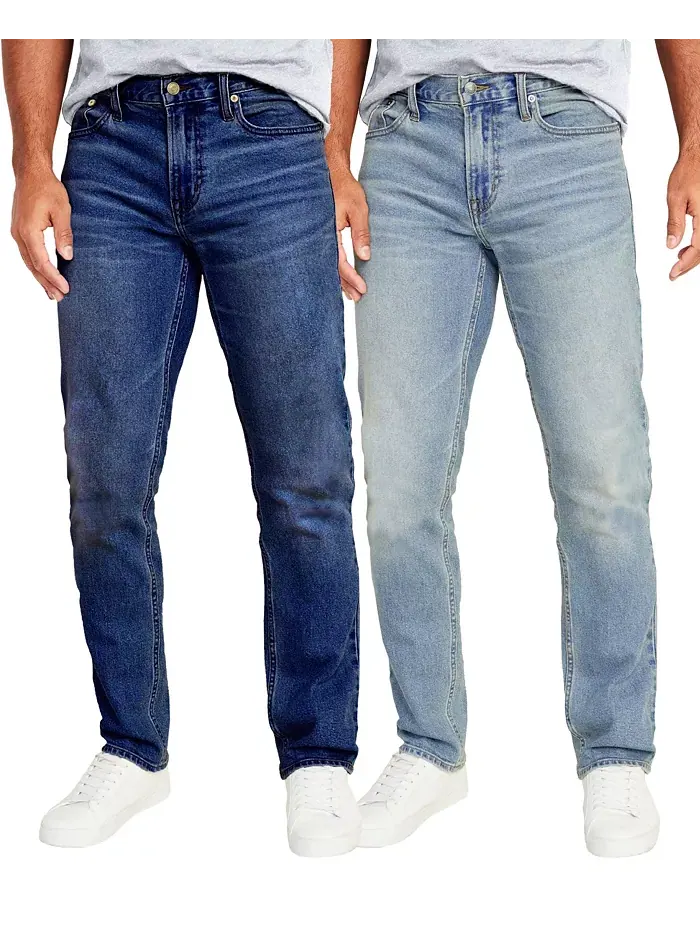 Мужские джинсы Flex Stretch Slim Straight, набор из 2 штук Blu Rock