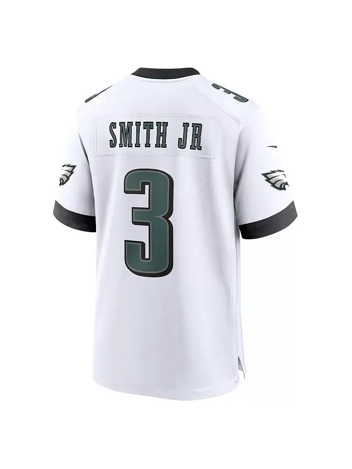 Мужская игровая футболка Nolan Smith Philadelphia Eagles Nike — изображение 4 из 5, зеленый