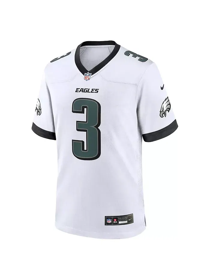Мужская игровая футболка Nolan Smith Philadelphia Eagles Nike — изображение 5 из 5, зеленый