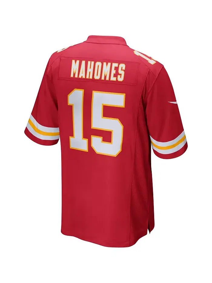 Мужская игровая футболка Patrick Mahomes Kansas City Chiefs Nike — изображение 3 из 3, белый
