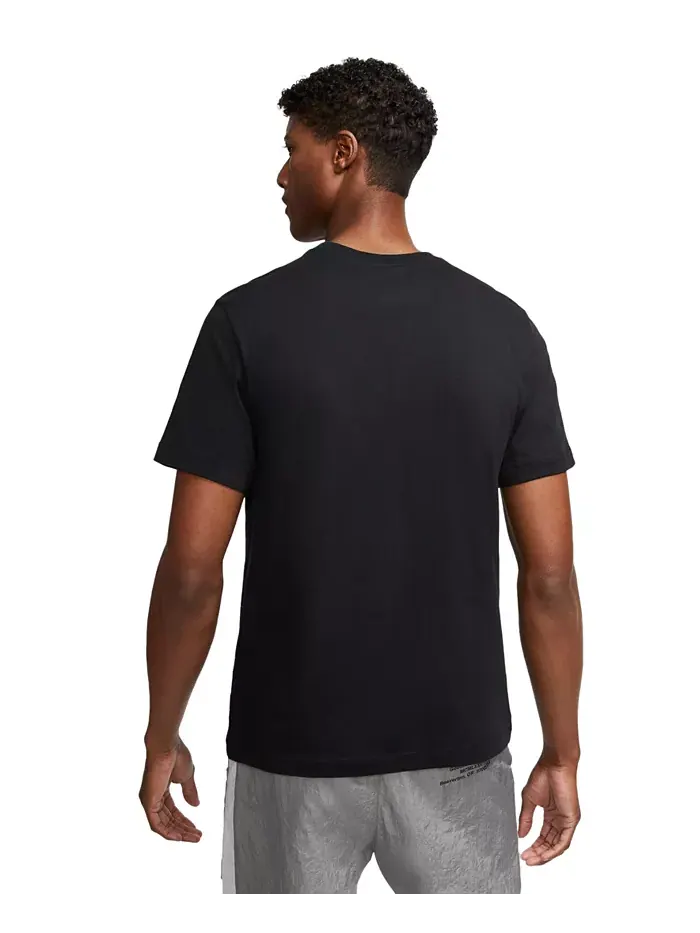 Футболка мужская Sportswear Club Nike — изображение 2 из 9, черный/белый