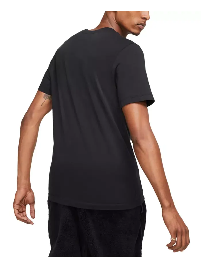 Футболка мужская Sportswear Club Nike — изображение 6 из 9, черный/белый