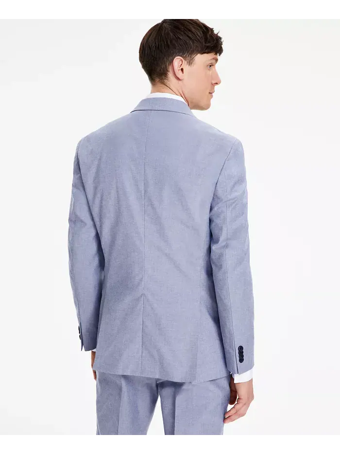 Мужская куртка в современном крое TH Flex Stretch из смесовой ткани, часть костюма Separates Tommy — изображение 2 из 4