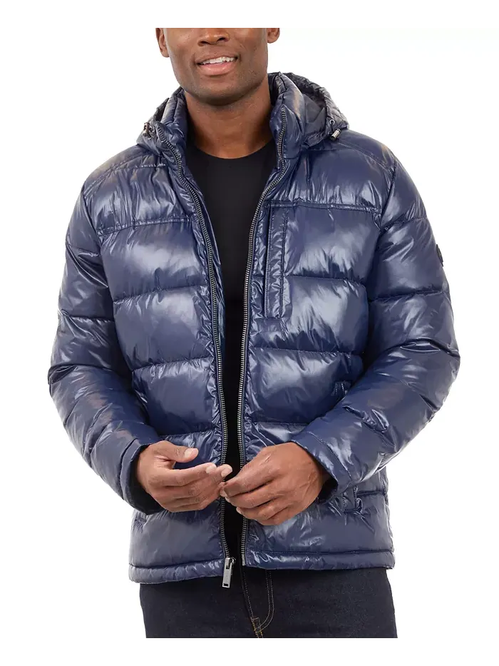 Мужская куртка Shine Puffer Michael Kors — синий