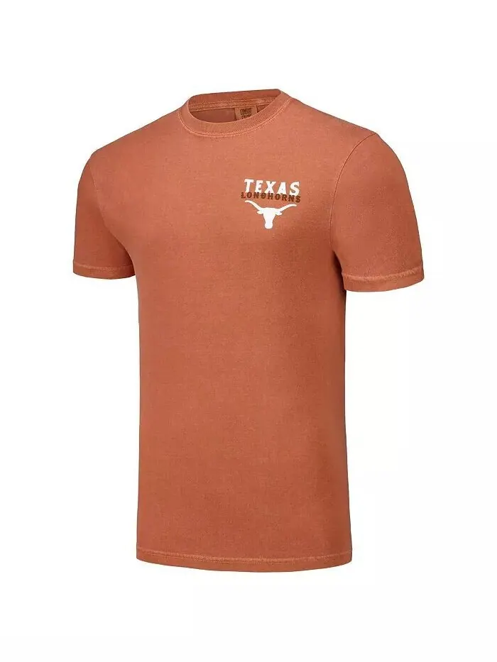 Футболка Texas Orange для мужчин и женщин Texas Longhorns Hyper Local Longhorn Flag Image One — изображение 3 из 3