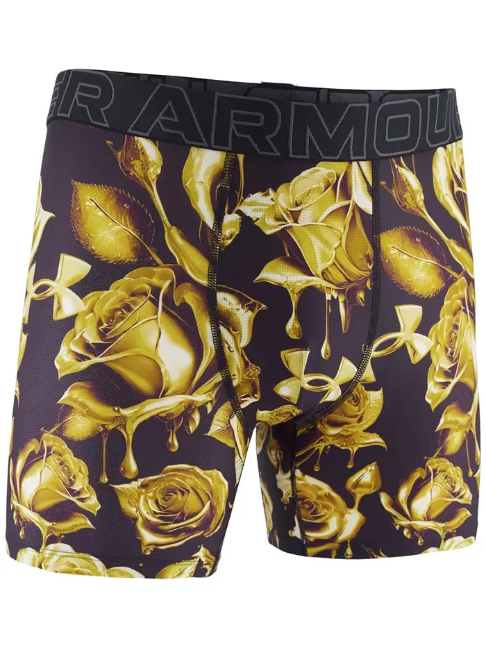 Мужские печатные боксеры Performance Tech Mesh 6" Under Armour