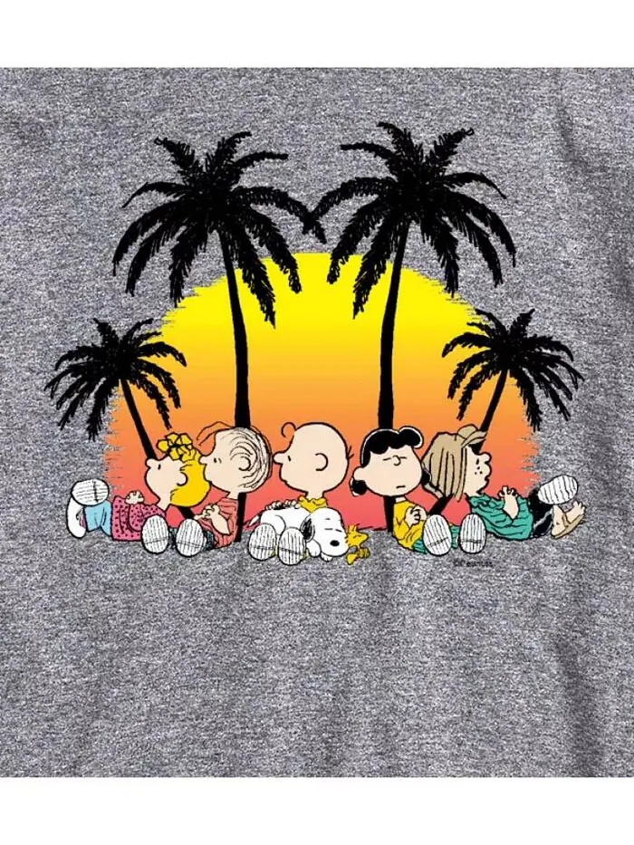 Футболка мужская Hybrid Apparel Peanuts Summer с коротким рукавом AIRWAVES — изображение 5 из 8, бежевый