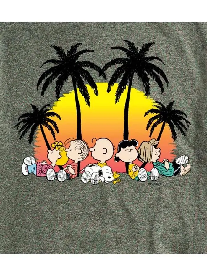 Футболка мужская Hybrid Apparel Peanuts Summer с коротким рукавом AIRWAVES — изображение 7 из 8, бежевый