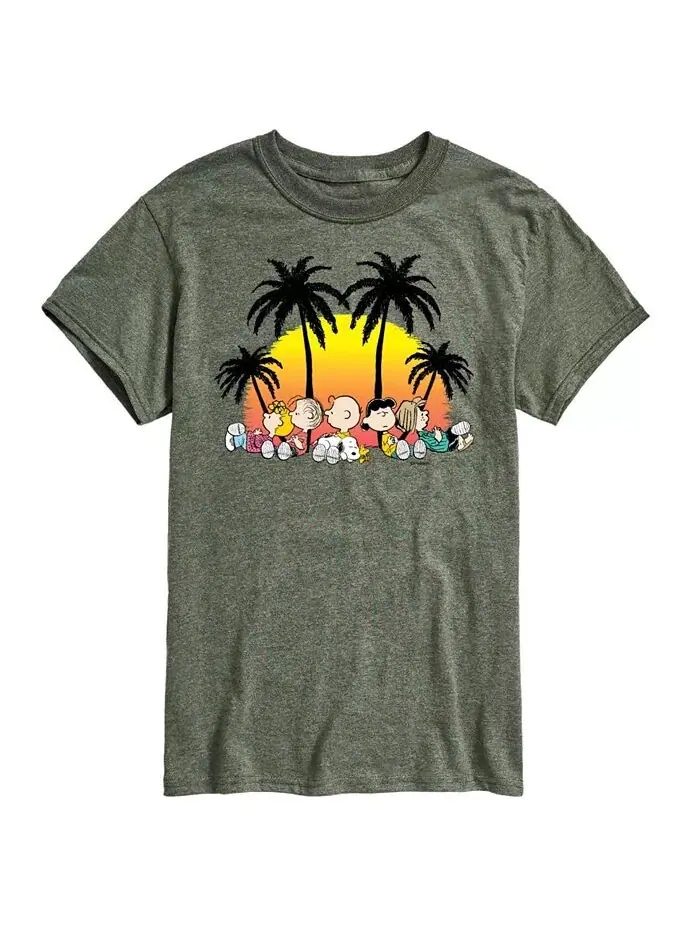 Футболка мужская Hybrid Apparel Peanuts Summer с коротким рукавом AIRWAVES — изображение 8 из 8, бежевый