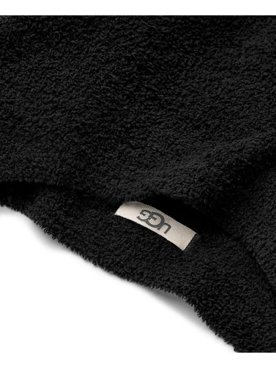 Женская домашняя блузка UGG Novalie с вырезом-лодочкой и свободным кроем UGG — изображение 4 из 4, черный