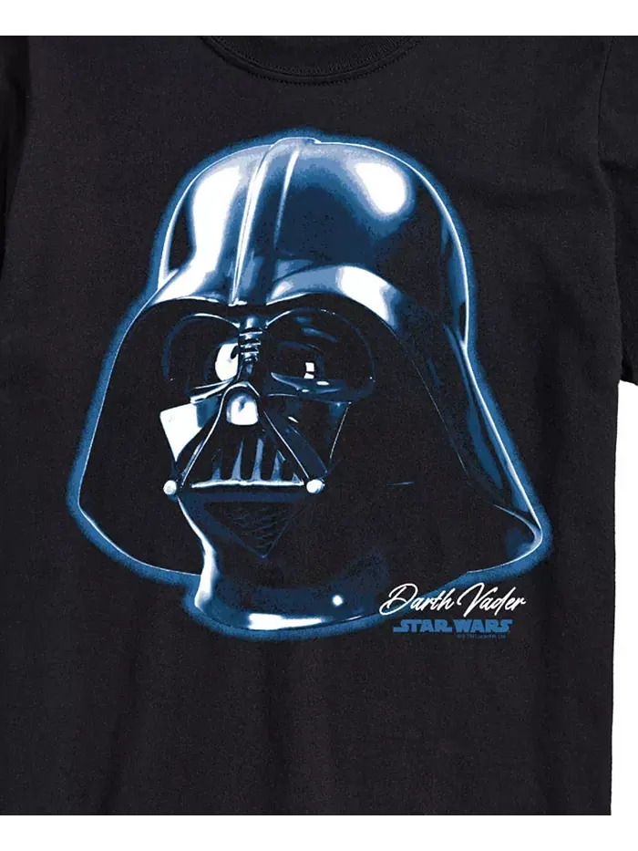 Мужская футболка с коротким рукавом Star Wars Darth Vadar AIRWAVES — изображение 3 из 3, черный