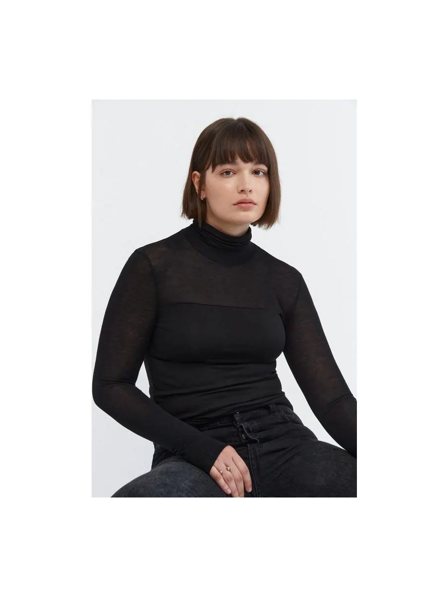Женский топ Cara Marcella — изображение 3 из 7, черный