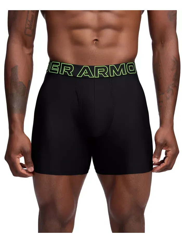 Мужские функциональные боксеры Performance Tech Mesh Solid 6" – комплект из 3 штук Under Armour — изображение 2 из 3