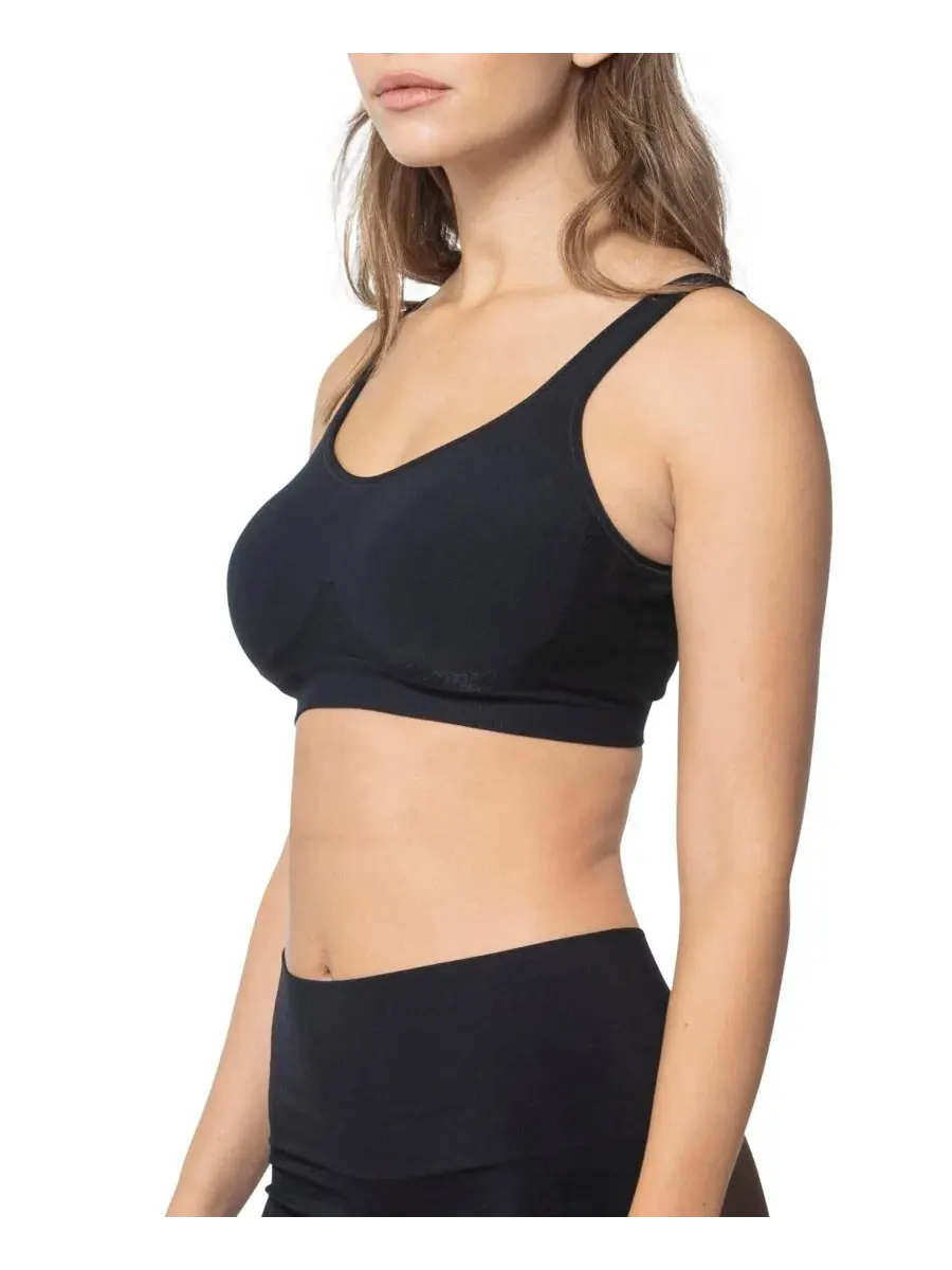 Женский корректирующий бюстгальтер Comfort с регулируемыми бретелями Underoutfit — изображение 3 из 3, черный