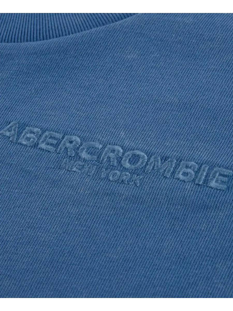 Abercrombie kids Детский вязаный топ с эффектом выцветания — изображение 3 из 3, лунный