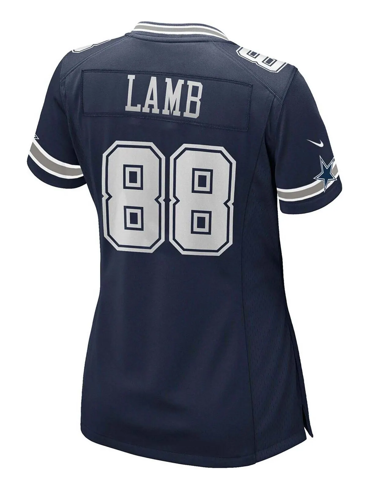 Женское темно-синее джерси CeeDee Lamb Dallas Cowboys Game Nike — изображение 3 из 3, темно-синий