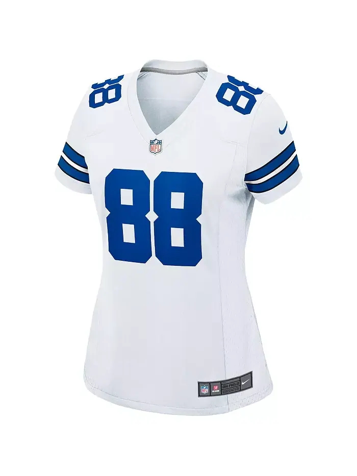 Женская игровая майка CeeDee Lamb Dallas Cowboys Nike — изображение 2 из 5, белый