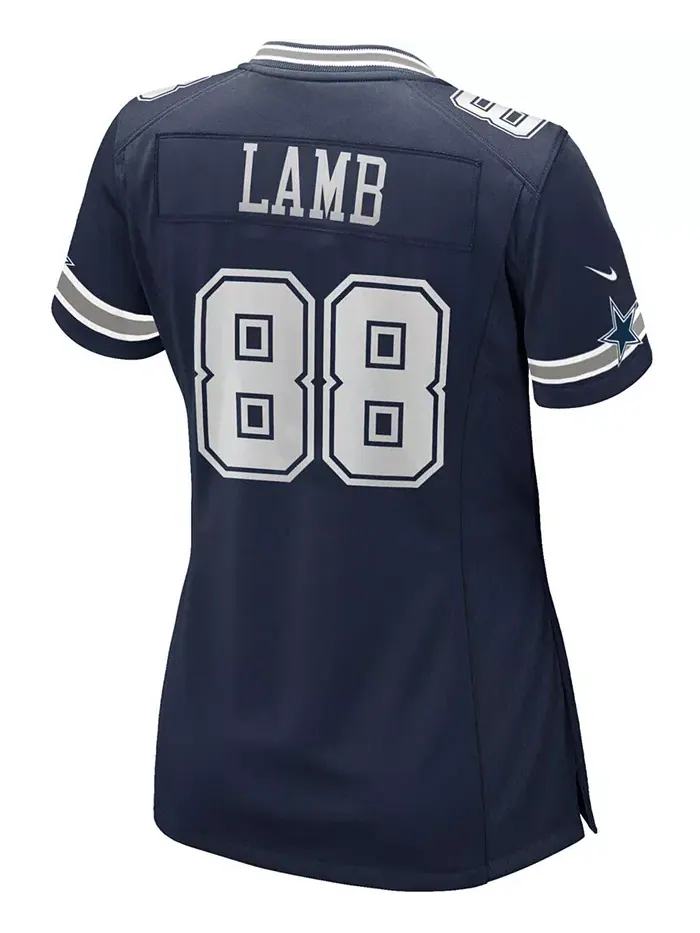 Женская игровая майка CeeDee Lamb Dallas Cowboys Nike — изображение 5 из 5, белый