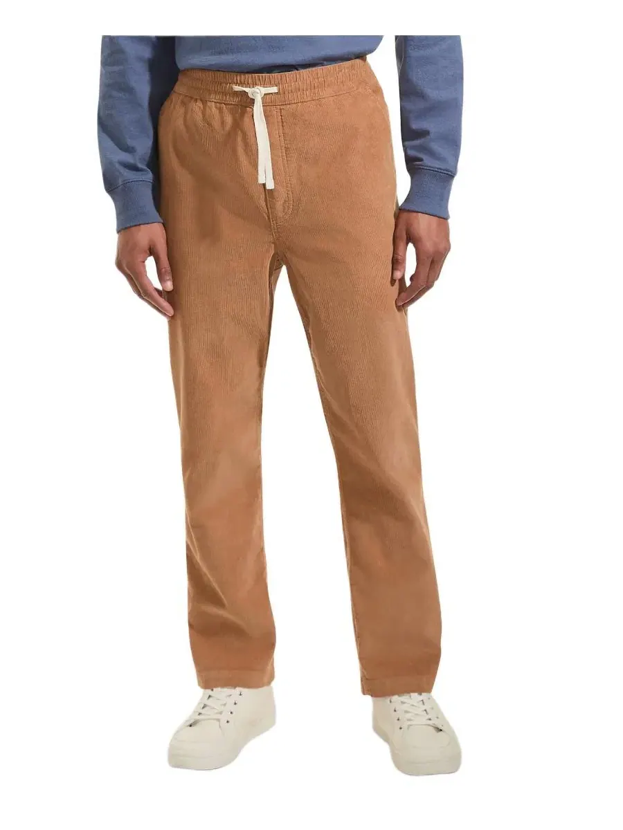 Мужские вельветовые брюки Coastal Corduroy Pull On Deck Pant Lands' End — 1