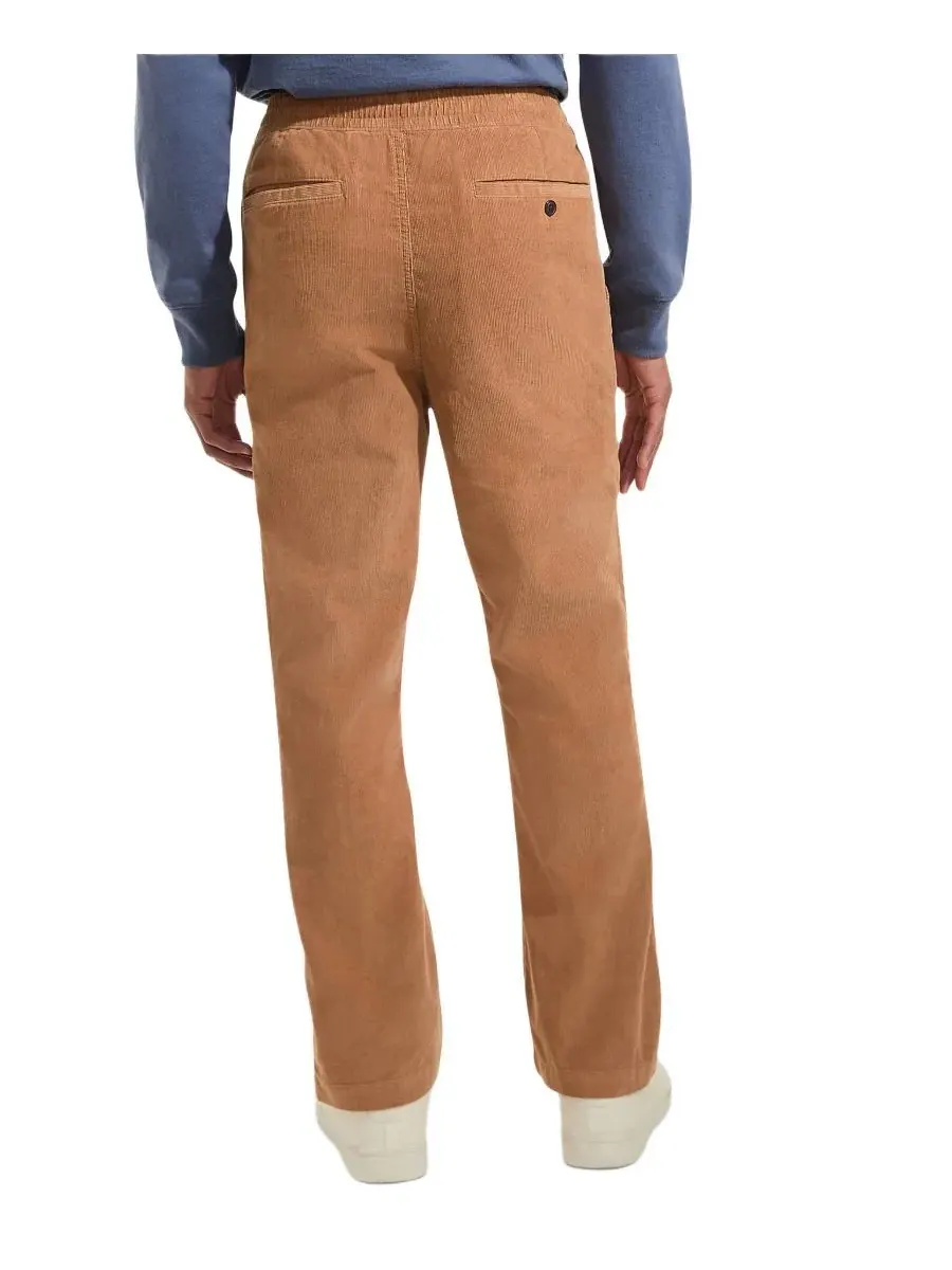 Мужские вельветовые брюки Coastal Corduroy Pull On Deck Pant Lands' End — 2