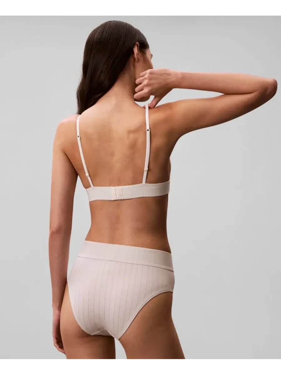 Женский спортивный треугольник Heritage Athletic Lightly Lined Triangle QF8886 Calvin Klein — изображение 5 из 6, тофу
