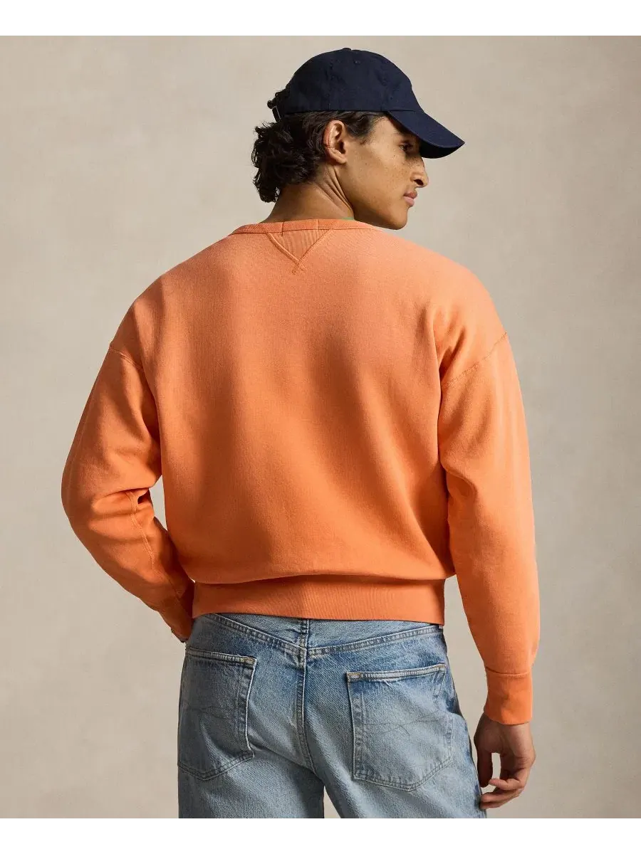 Мужская толстовка с круглым вырезом Polo Ralph Lauren — изображение 4 из 5, голубой