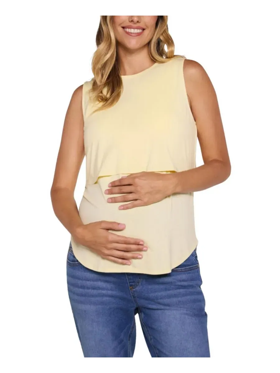 Топ без рукавов для кормления грудью и для беременных Motherhood Maternity