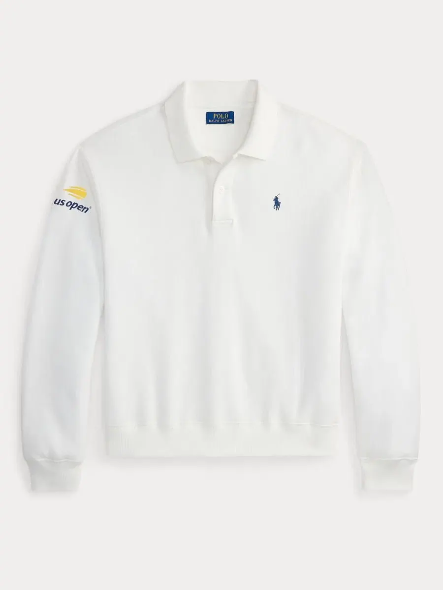 Женская рубашка-поло с длинным рукавом US Open Polo Ralph Lauren — изображение 5 из 5, белый