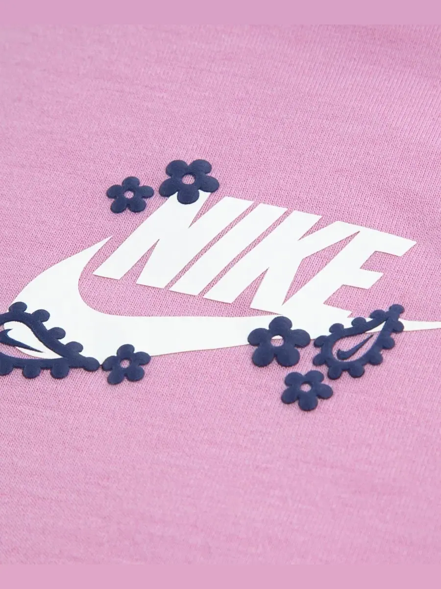 Комплект для девочек из куртки и брюк Retro Remix Nike — изображение 5 из 5, розовый